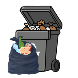 จำนวนขยะที่เกิดขึ้น